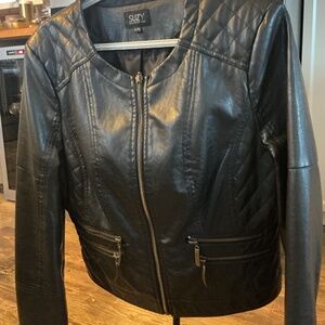 Dress leather look Jacket!